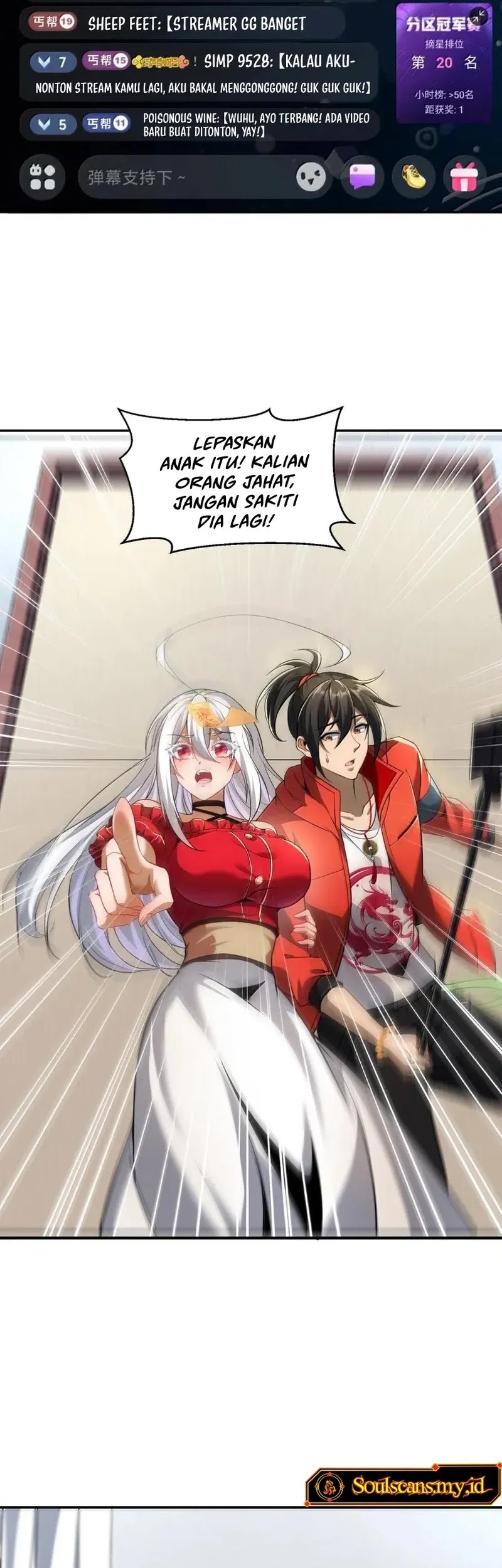 During The Live Streaming, I Proposed To A Female Ghost Chapter 57 Gambar 10