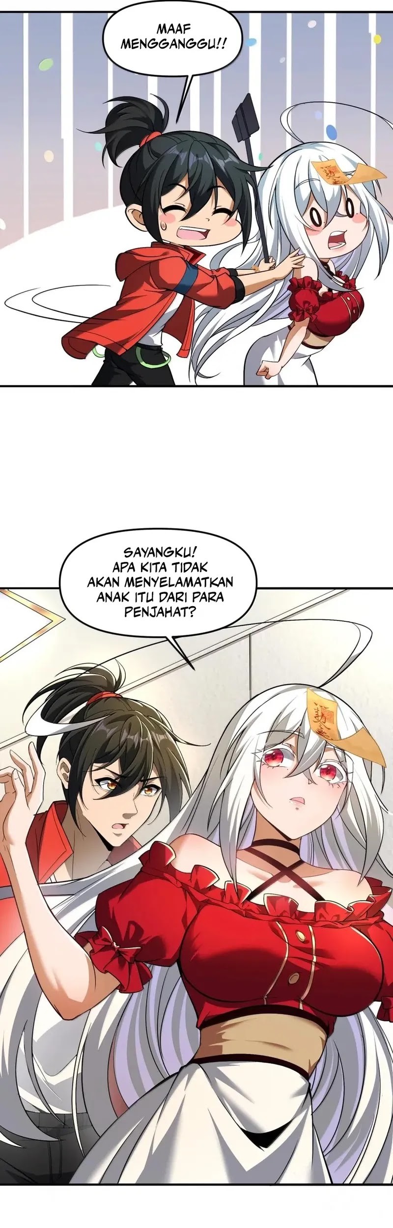 During The Live Streaming, I Proposed To A Female Ghost Chapter 57 Gambar 12