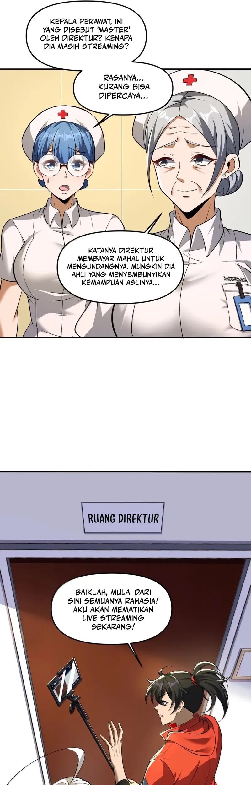 During The Live Streaming, I Proposed To A Female Ghost Chapter 57 Gambar 16