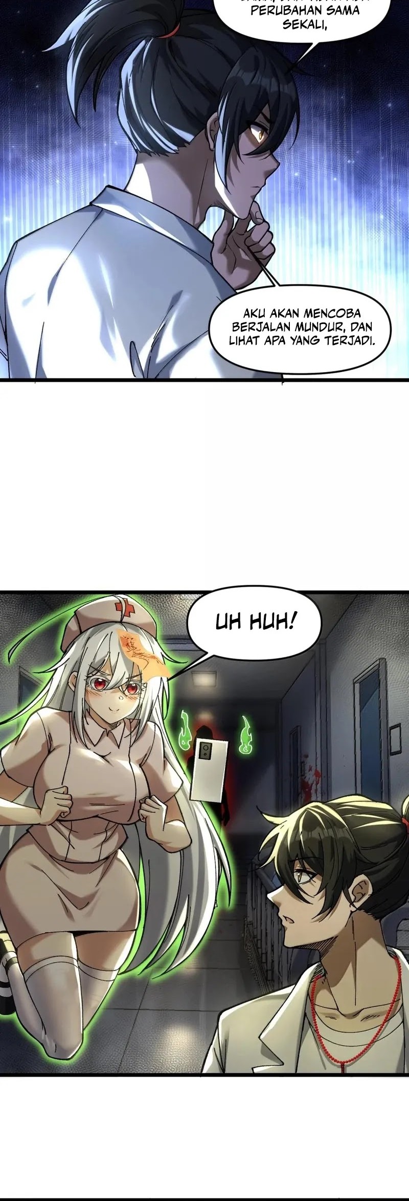 During The Live Streaming, I Proposed To A Female Ghost Chapter 59 Gambar 23