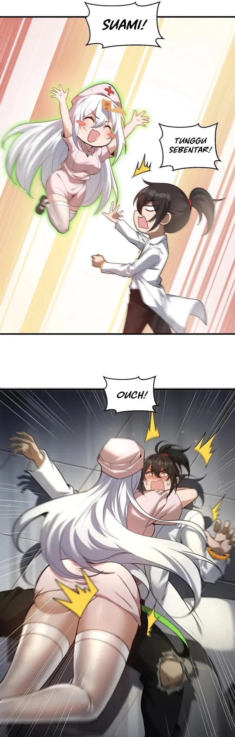 During The Live Streaming, I Proposed To A Female Ghost Chapter 59 Gambar 32