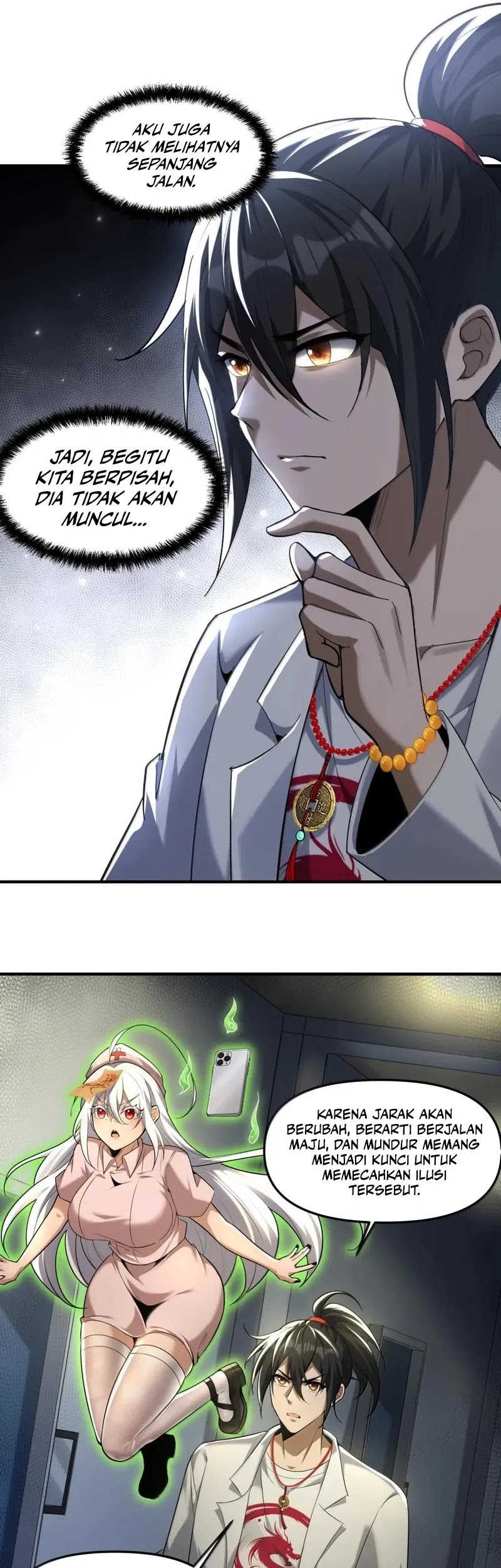 During The Live Streaming, I Proposed To A Female Ghost Chapter 59 Gambar 36