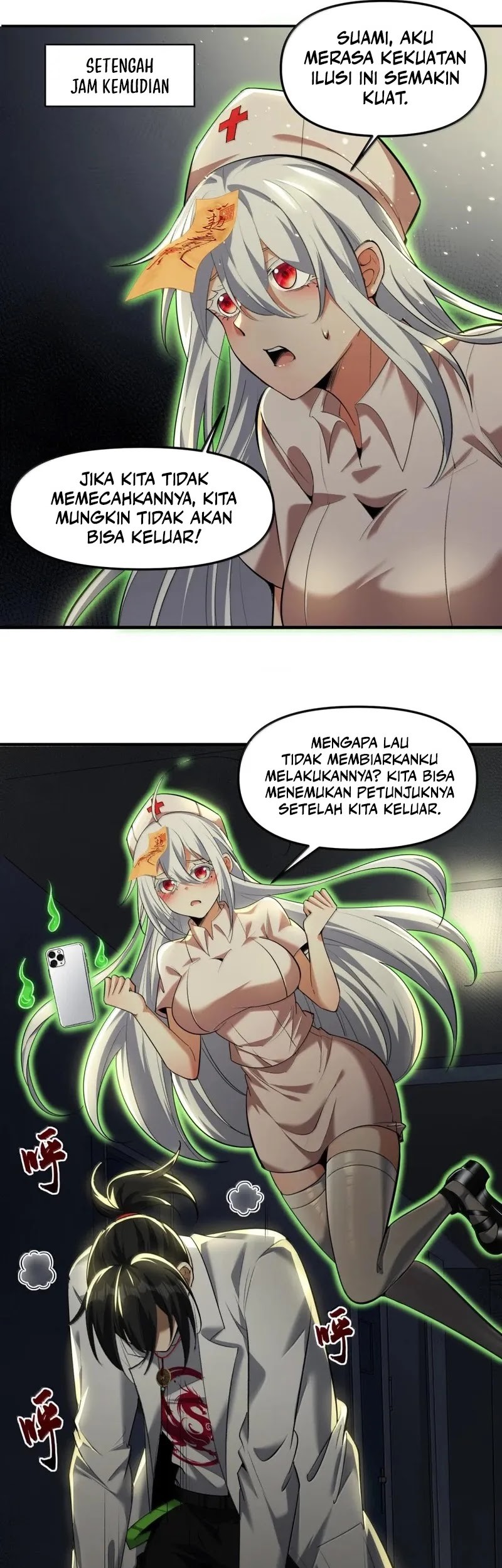 During The Live Streaming, I Proposed To A Female Ghost Chapter 59 Gambar 38