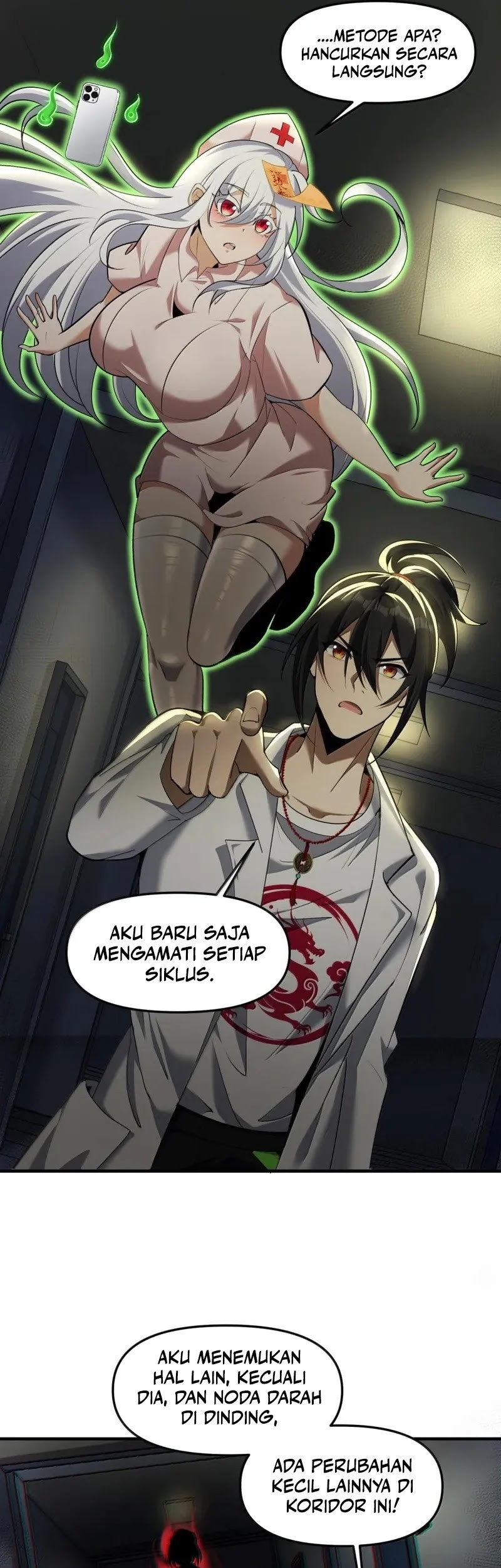 During The Live Streaming, I Proposed To A Female Ghost Chapter 59 Gambar 40