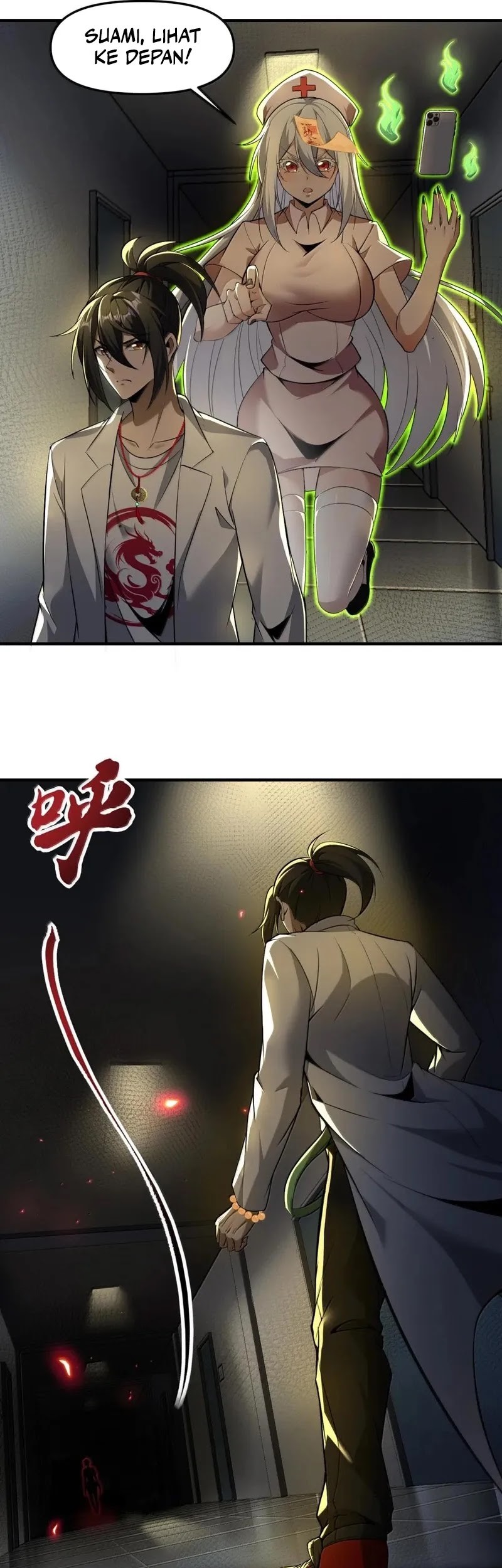 During The Live Streaming, I Proposed To A Female Ghost Chapter 59 Gambar 8
