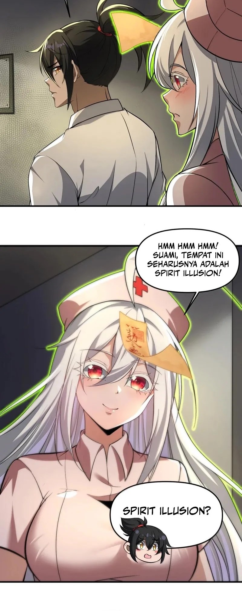 During The Live Streaming, I Proposed To A Female Ghost Chapter 59 Gambar 15