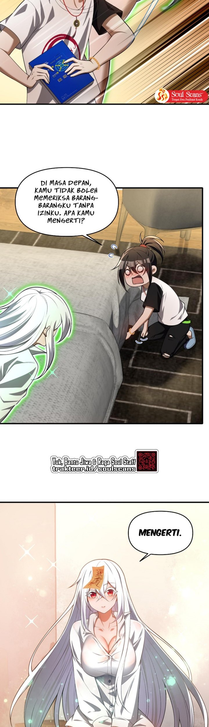 During The Live Streaming, I Proposed To A Female Ghost Chapter 6 Gambar 4