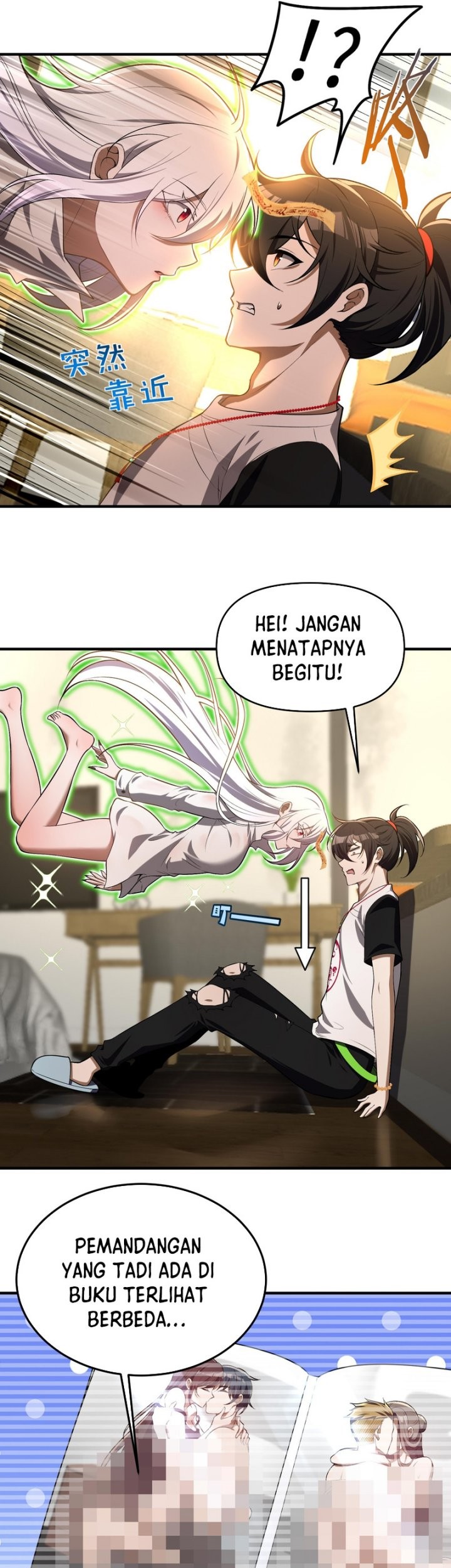 During The Live Streaming, I Proposed To A Female Ghost Chapter 6 Gambar 6