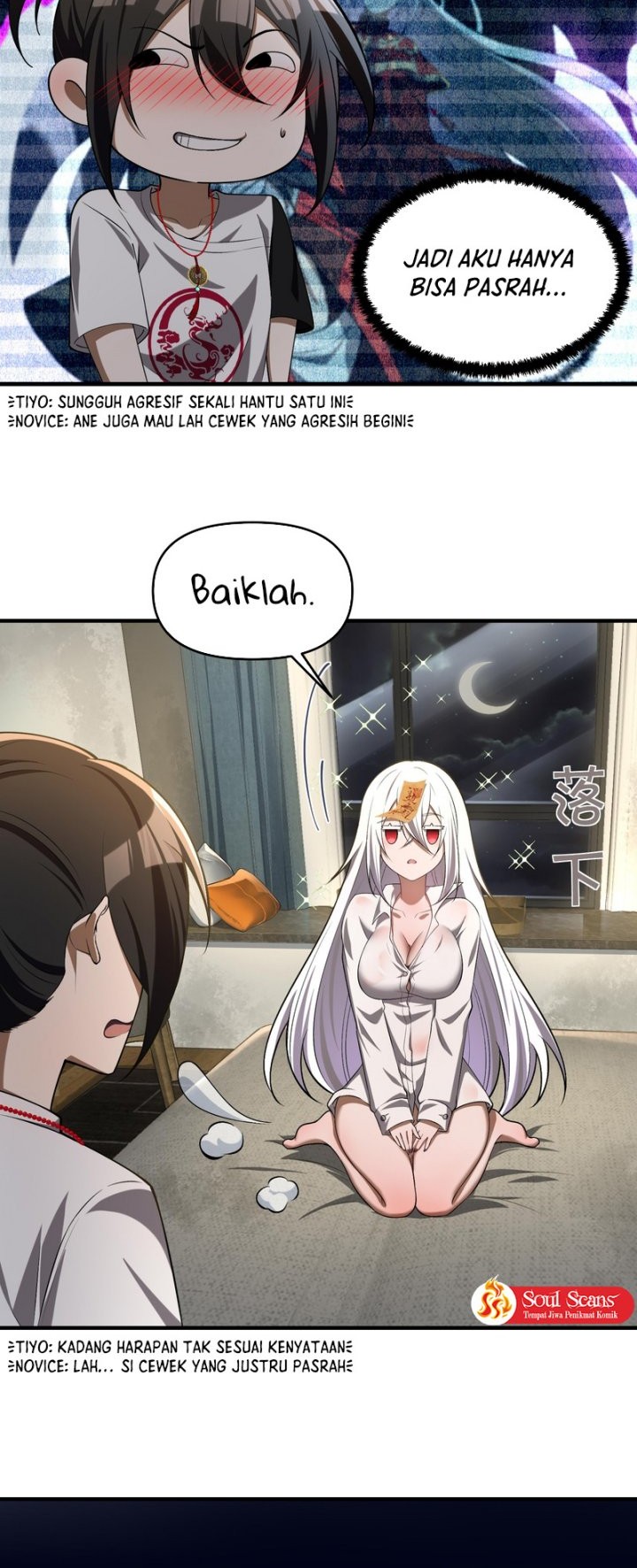 During The Live Streaming, I Proposed To A Female Ghost Chapter 6 Gambar 11