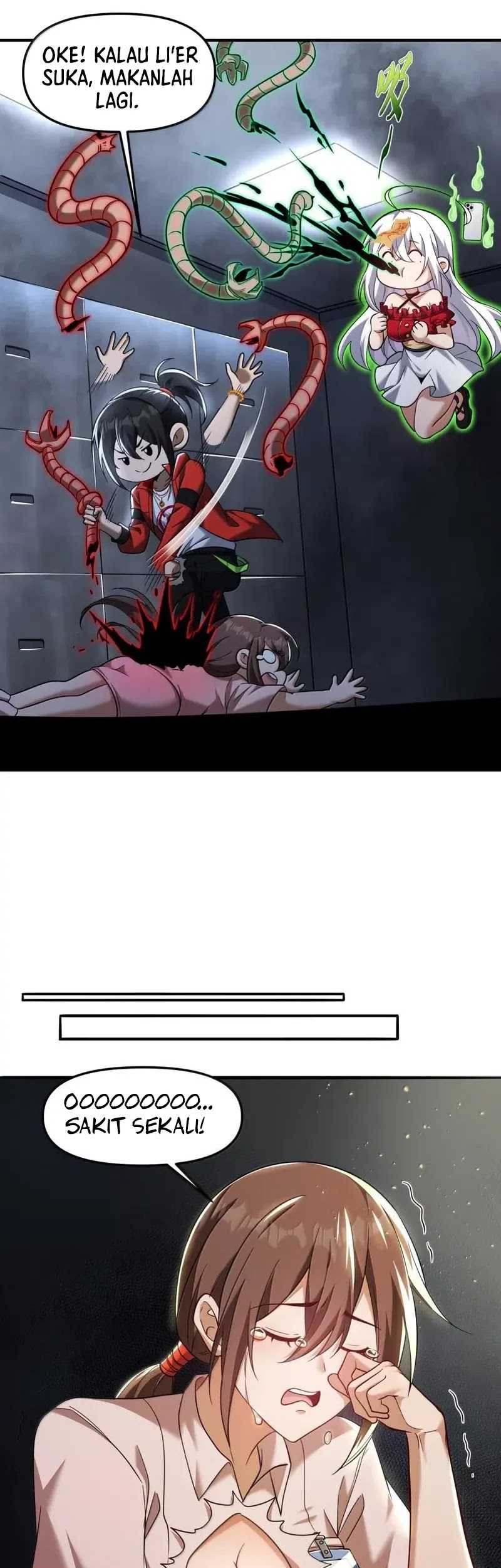 During The Live Streaming, I Proposed To A Female Ghost Chapter 64 Gambar 49