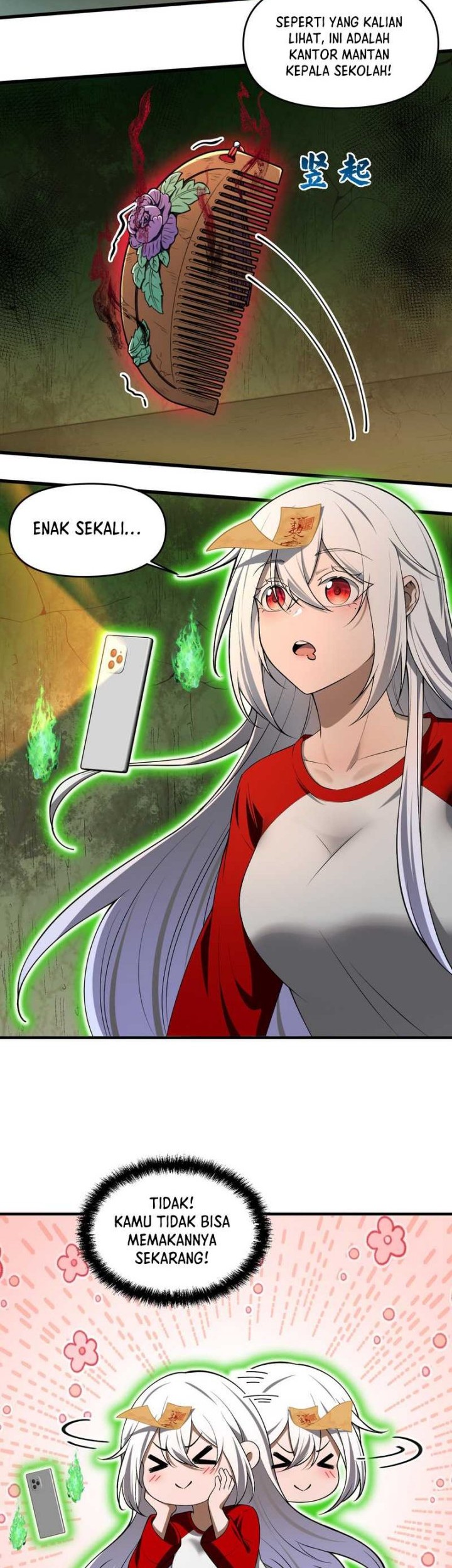 During The Live Streaming, I Proposed To A Female Ghost Chapter 8 Gambar 7