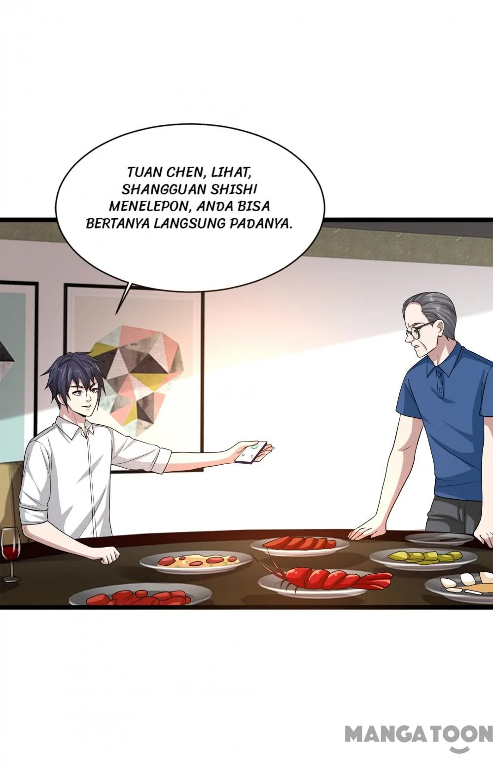 Dushi Xiewang Chapter 133 Gambar 19