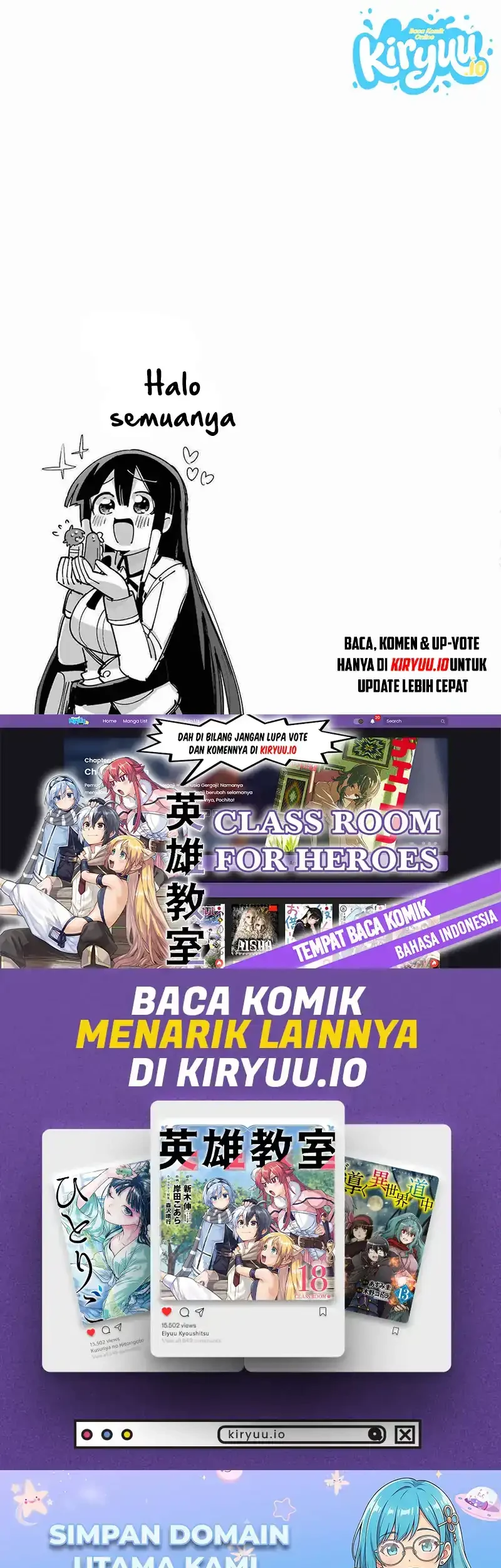 Eiyuu Kyoushitsu Chapter 47 Gambar 37