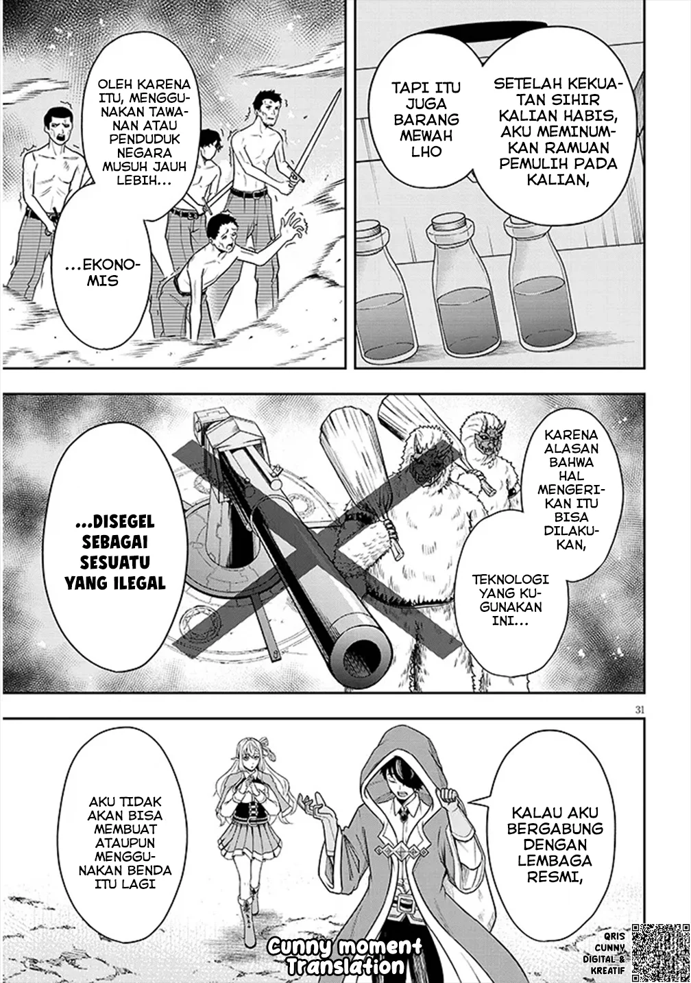 Eiyuu Onna Kishi ni Yuunou to Bareta Ore no Bijin Harem Kishidan - Gaikaku Hikume no Kijutsu Kishidan Chapter 2 Gambar 32