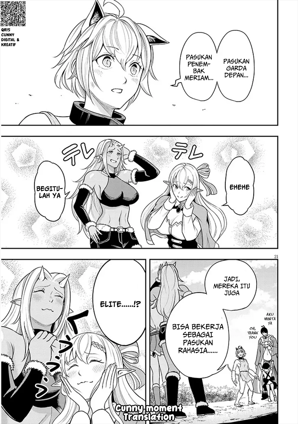 Eiyuu Onna Kishi ni Yuunou to Bareta Ore no Bijin Harem Kishidan - Gaikaku Hikume no Kijutsu Kishidan Chapter 3 Gambar 23