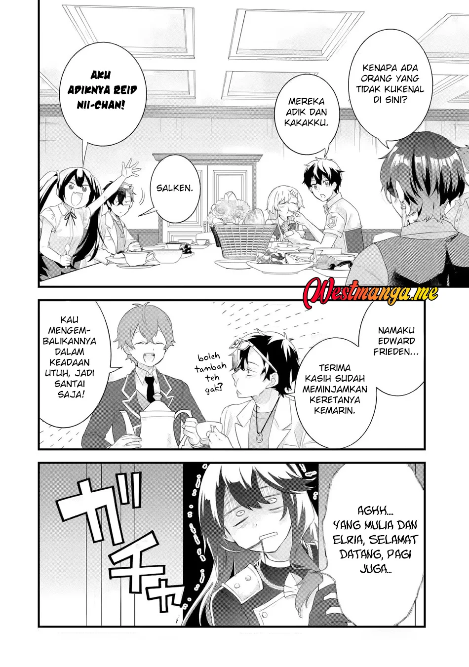 Eiyuu to Kenja no Tensei Kon Chapter 34 Gambar 3