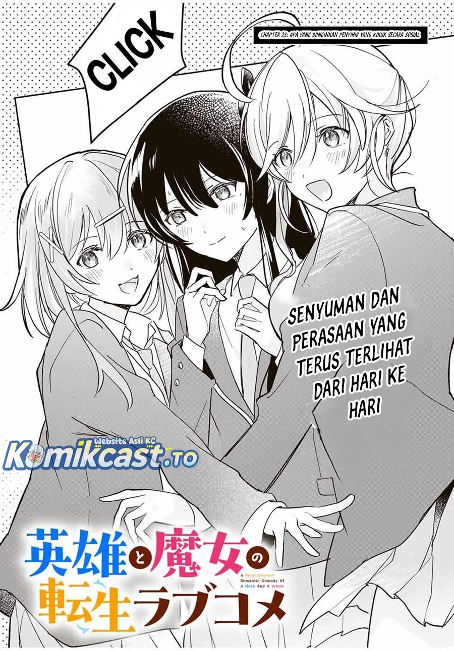 Baca Manga Eiyuu to Majo no Tensei Rabu Kome Chapter 23 Gambar 2