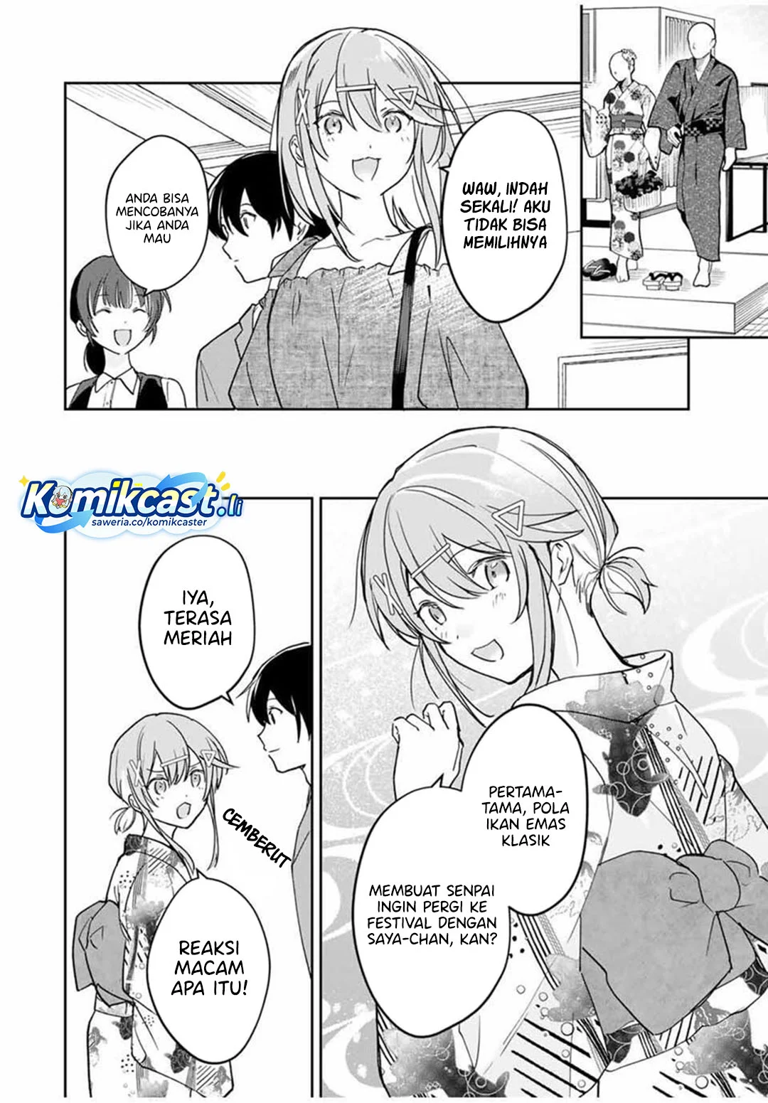 Eiyuu to Majo no Tensei Rabu Kome Chapter 26 Gambar 8