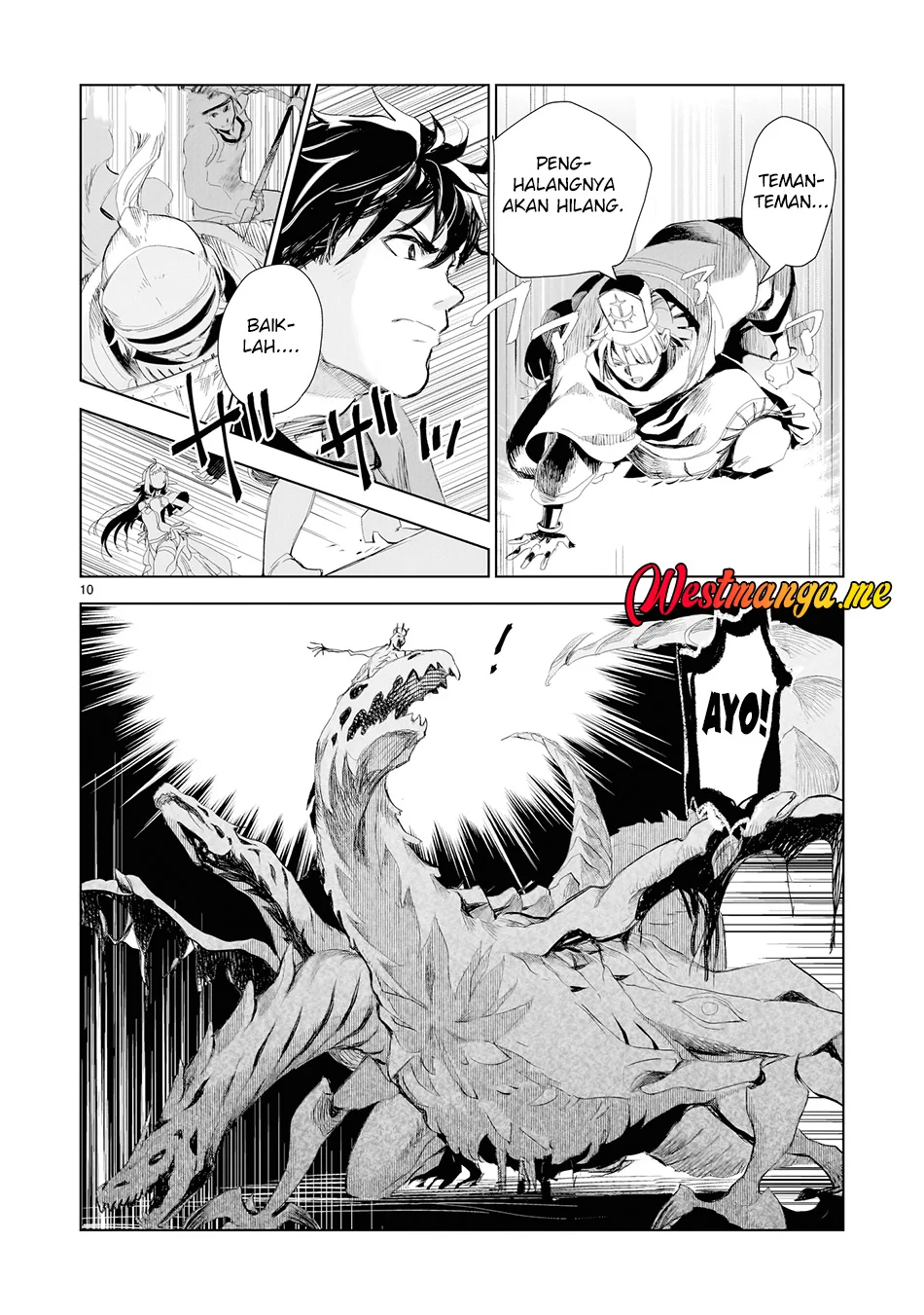 Elf Tsuma to Hajimeru Yuukyuu no Tabi ~Densetsu no Yuusha, Aisuru Elf to Tomoni 100-nen Mae ni Sukutta Sekai wo Tabisuru~ Chapter 1 Gambar 10