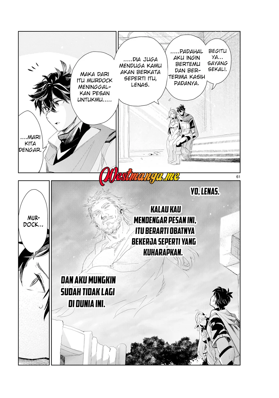 Elf Tsuma to Hajimeru Yuukyuu no Tabi ~Densetsu no Yuusha, Aisuru Elf to Tomoni 100-nen Mae ni Sukutta Sekai wo Tabisuru~ Chapter 1 Gambar 54