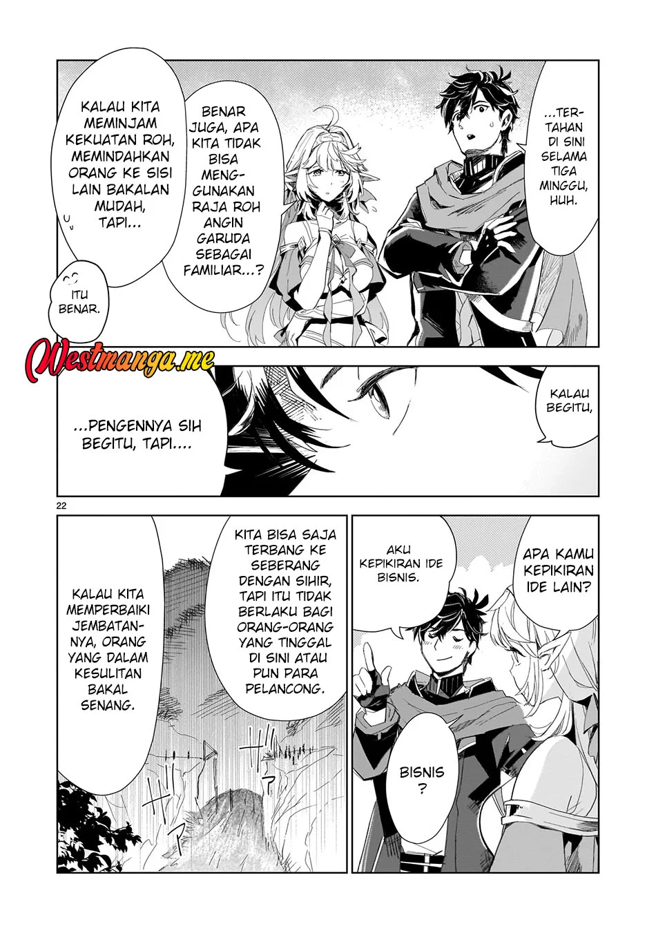 Elf Tsuma to Hajimeru Yuukyuu no Tabi ~Densetsu no Yuusha, Aisuru Elf to Tomoni 100-nen Mae ni Sukutta Sekai wo Tabisuru~ Chapter 2 Gambar 22
