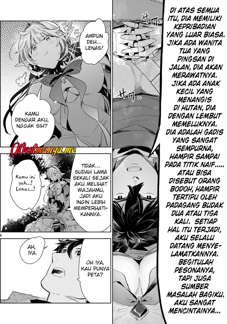 Elf Tsuma to Hajimeru Yuukyuu no Tabi ~Densetsu no Yuusha, Aisuru Elf to Tomoni 100-nen Mae ni Sukutta Sekai wo Tabisuru~ Chapter 2 Gambar 6