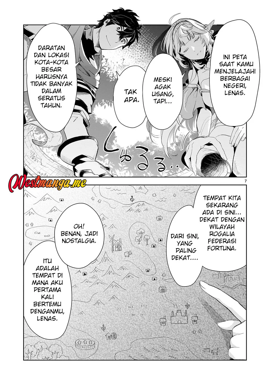 Elf Tsuma to Hajimeru Yuukyuu no Tabi ~Densetsu no Yuusha, Aisuru Elf to Tomoni 100-nen Mae ni Sukutta Sekai wo Tabisuru~ Chapter 2 Gambar 7