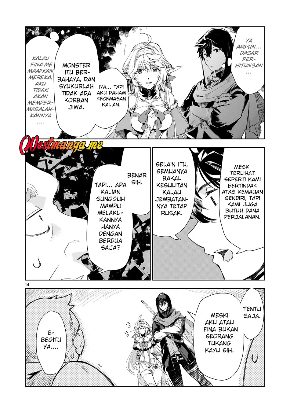 Elf Tsuma to Hajimeru Yuukyuu no Tabi ~Densetsu no Yuusha, Aisuru Elf to Tomoni 100-nen Mae ni Sukutta Sekai wo Tabisuru~ Chapter 3 Gambar 15