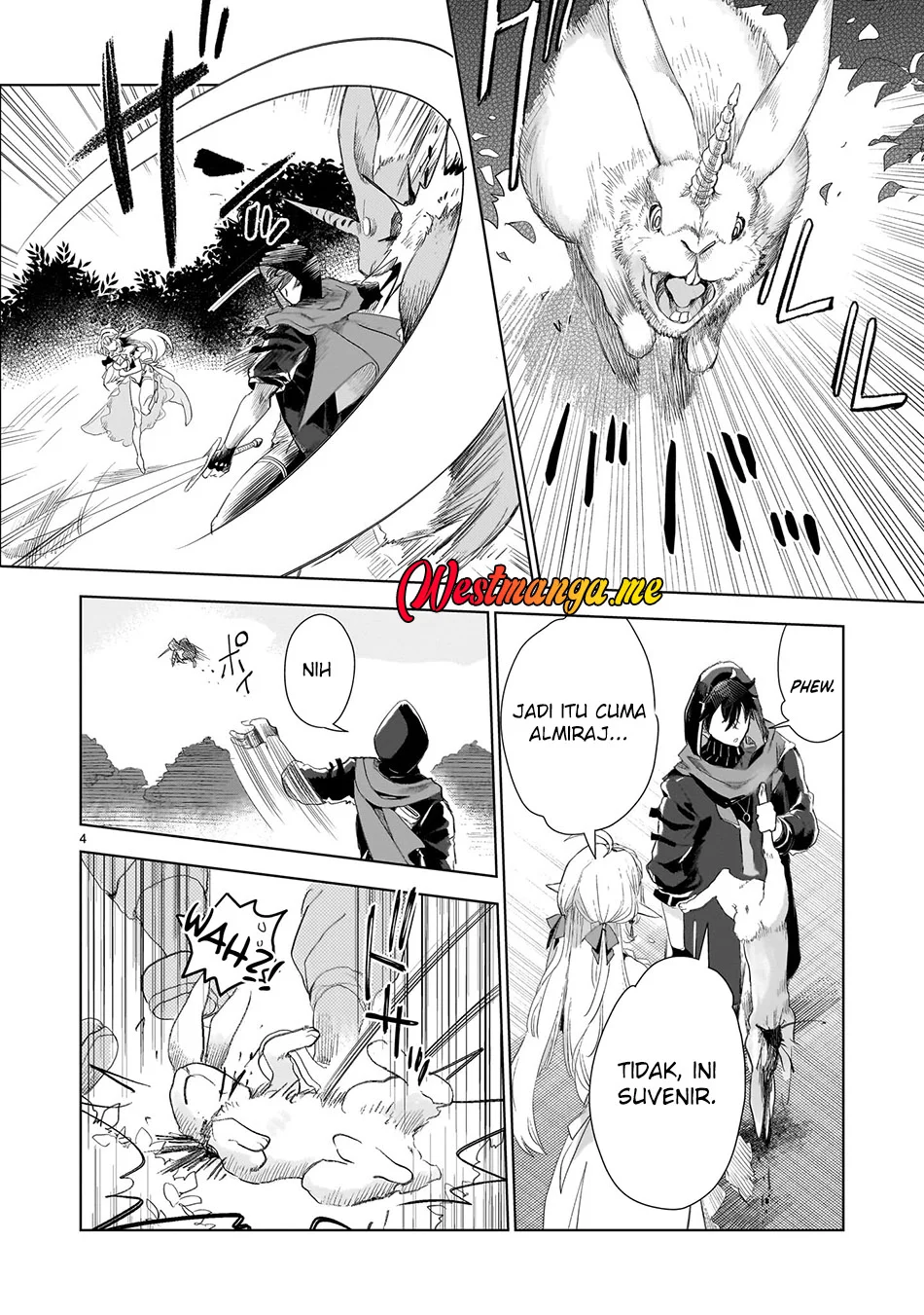 Elf Tsuma to Hajimeru Yuukyuu no Tabi ~Densetsu no Yuusha, Aisuru Elf to Tomoni 100-nen Mae ni Sukutta Sekai wo Tabisuru~ Chapter 3 Gambar 5