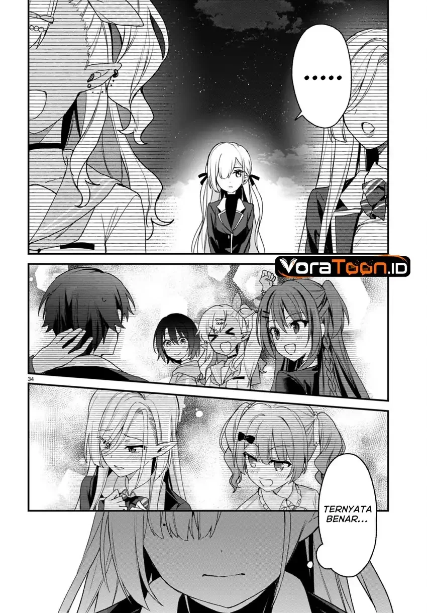 Elf wa Yoru wo Omachikane Chapter 27 Gambar 34