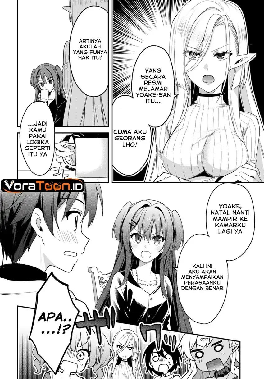 Elf wa Yoru wo Omachikane Chapter 28 Gambar 5