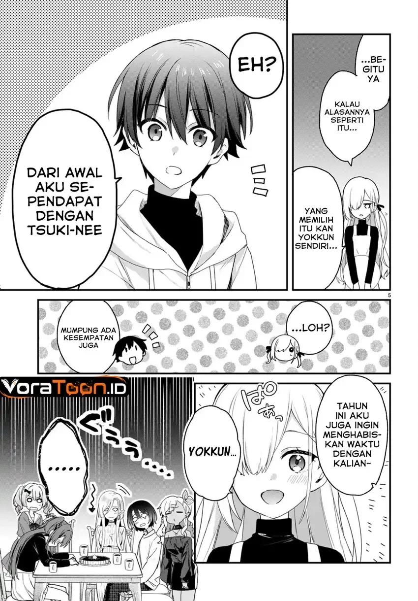 Elf wa Yoru wo Omachikane Chapter 28 Gambar 6