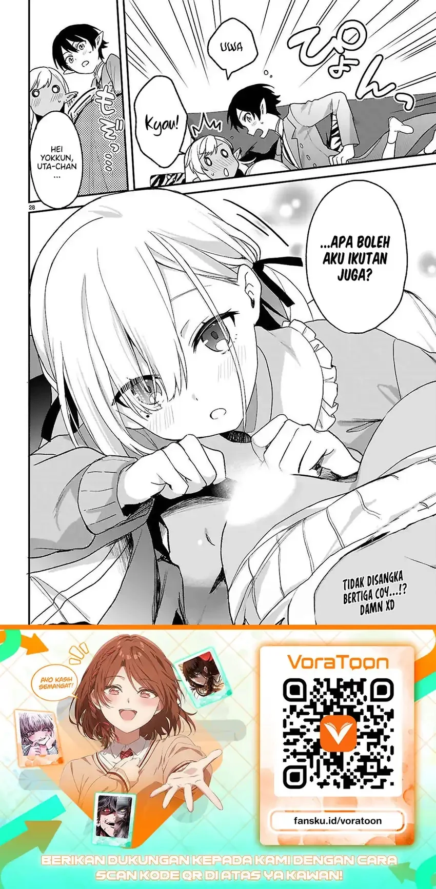 Elf wa Yoru wo Omachikane Chapter 32 Gambar 29