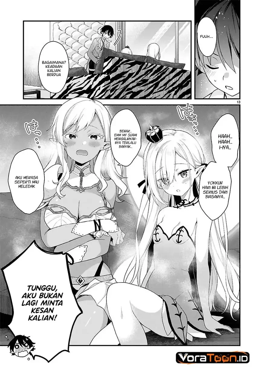 Elf wa Yoru wo Omachikane Chapter 33 Gambar 13