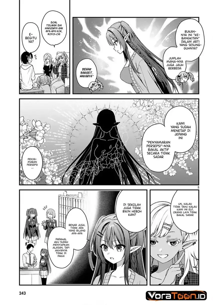 Elf wa Yoru wo Omachikane Chapter 38 Gambar 6