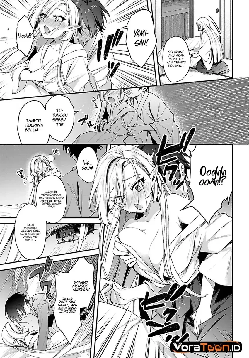 Elf wa Yoru wo Omachikane Chapter 39 Gambar 14