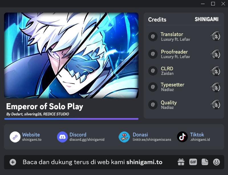 Baca Komik Emperor Of Solo Play Chapter 19 Gambar 1