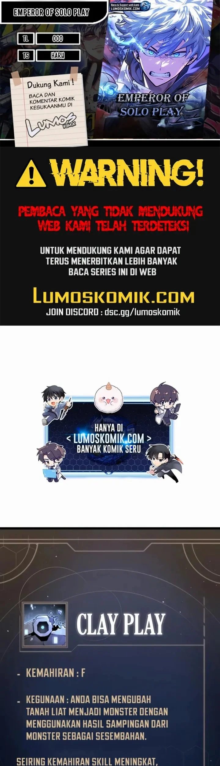 emperor of solo play chapter 34 - Page 1