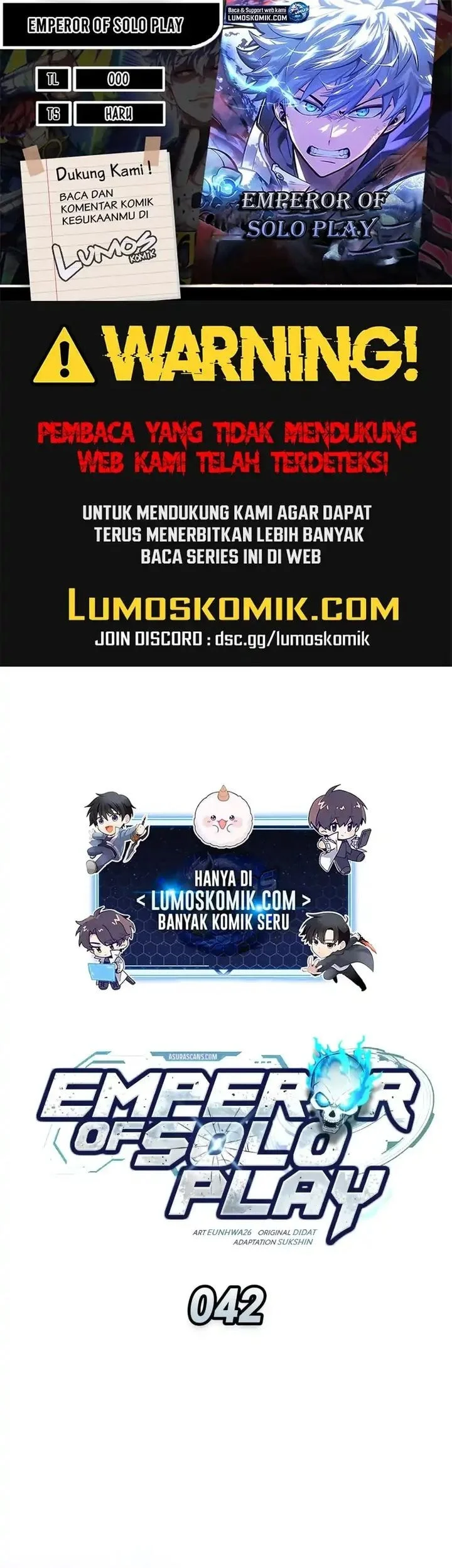 Komik Emperor Of Solo Play Chapter 42 gambar 1