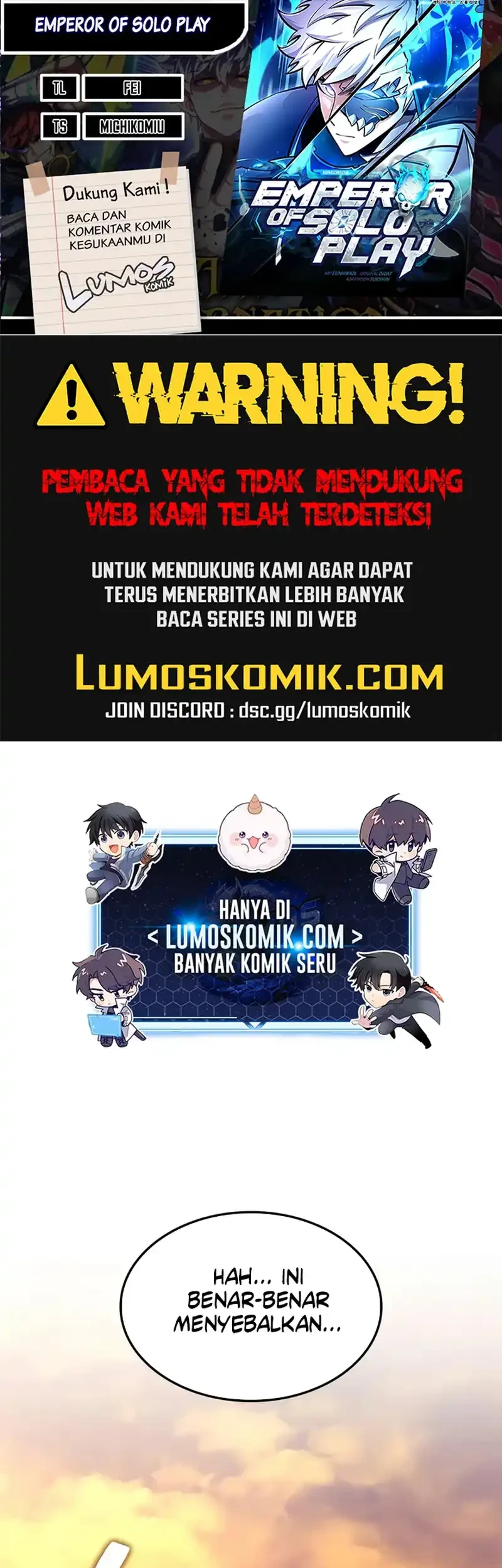 Komik Emperor Of Solo Play Chapter 44 gambar 1