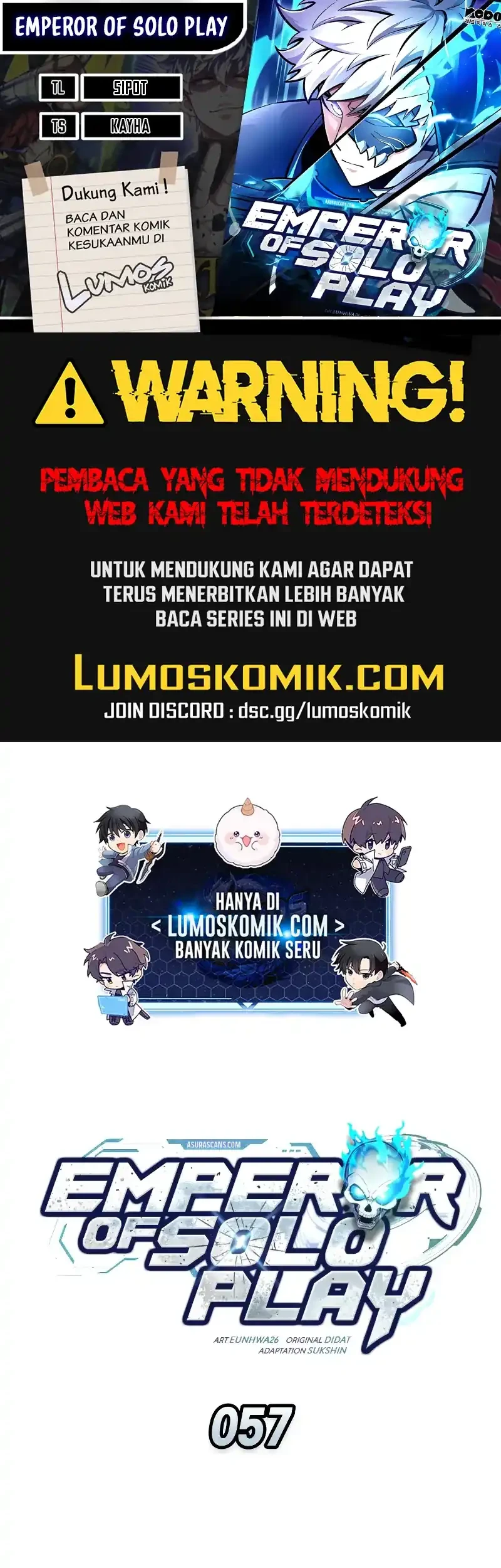 Komik Emperor Of Solo Play Chapter 57 gambar 1