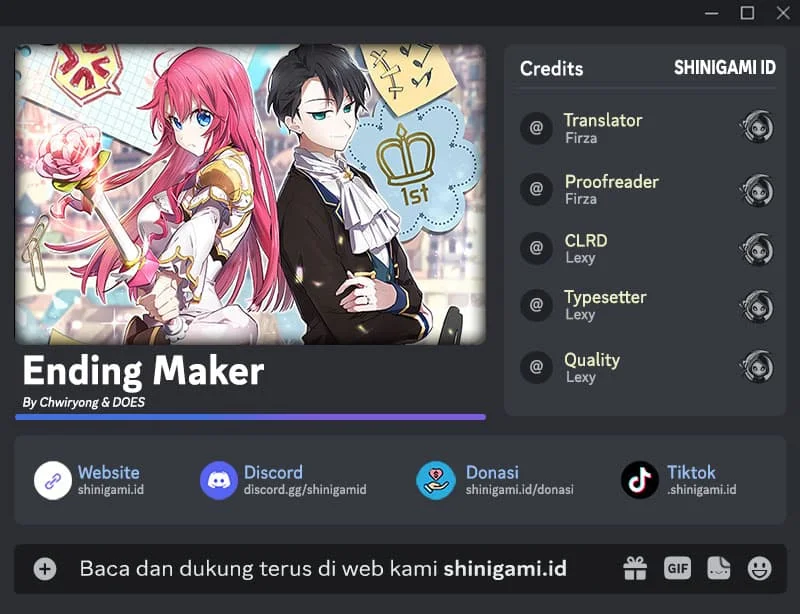Komik Ending Maker Chapter 56 gambar 1