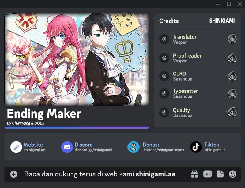 Komik Ending Maker Chapter 58 gambar 1