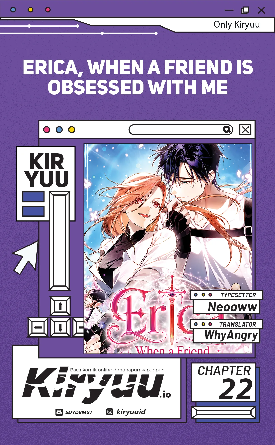 Komik Erica, When a Friend Is Obsessed With Me Chapter 22 gambar 1