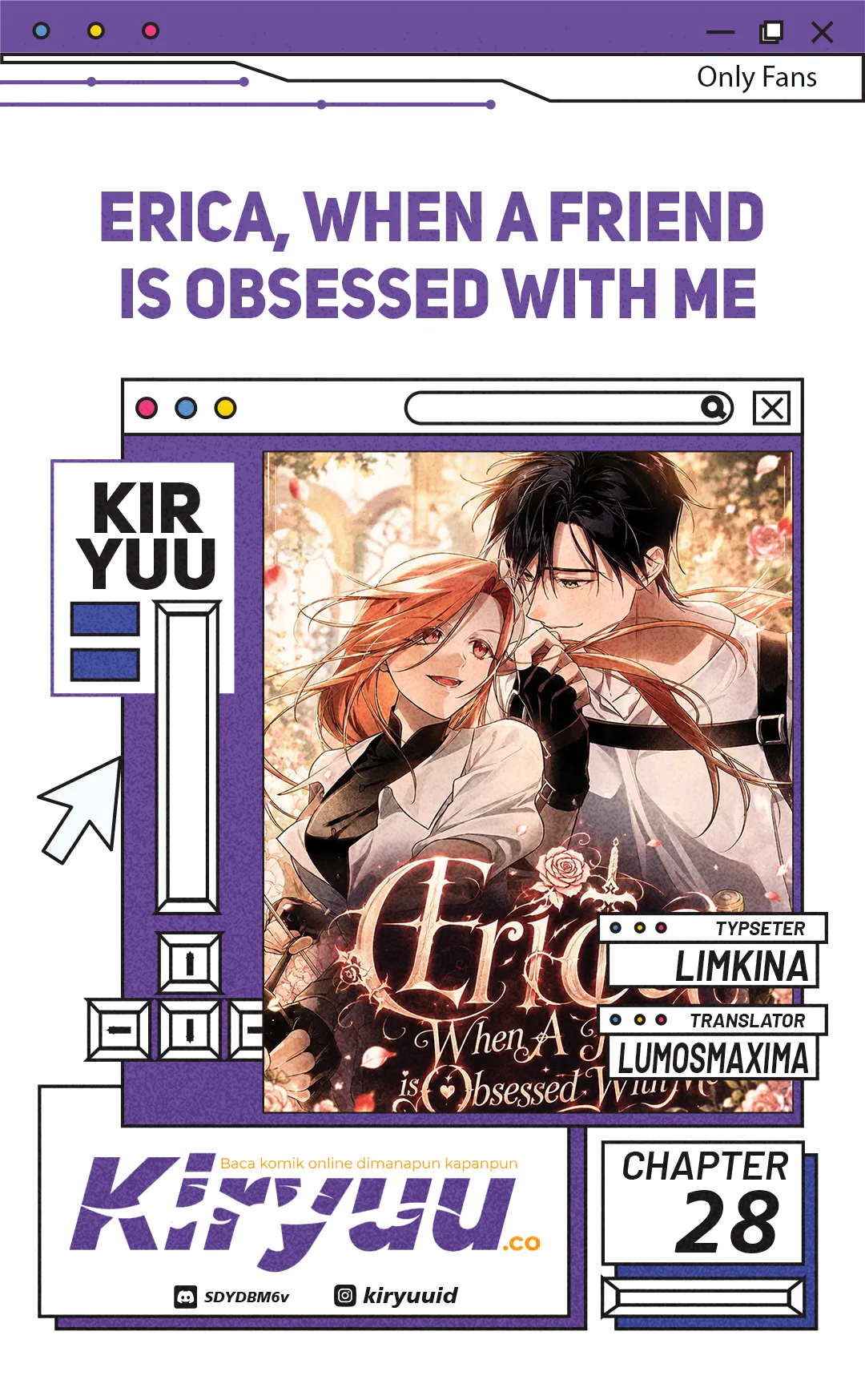 Komik Erica, When a Friend Is Obsessed With Me Chapter 28 gambar 1