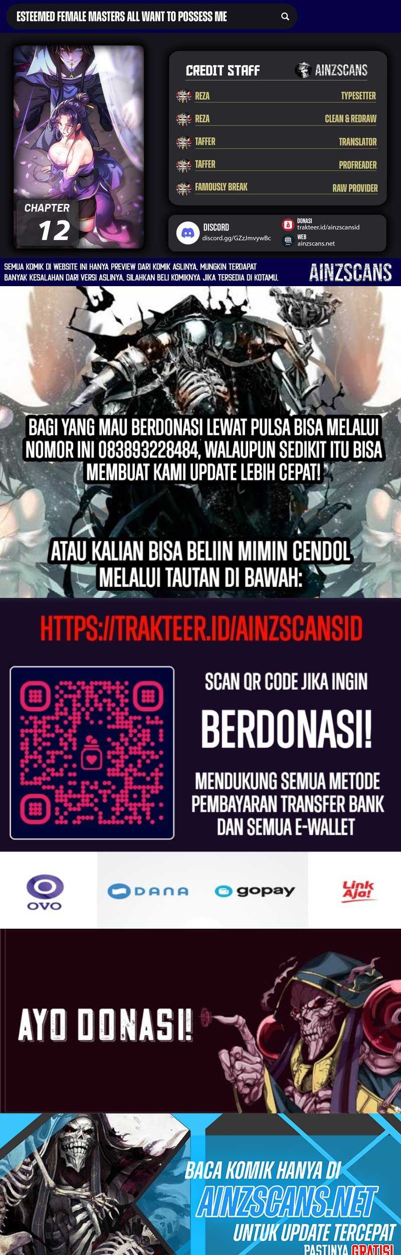 Baca Komik Esteemed Female Masters All Want to Possess Me Chapter 12 Gambar 1