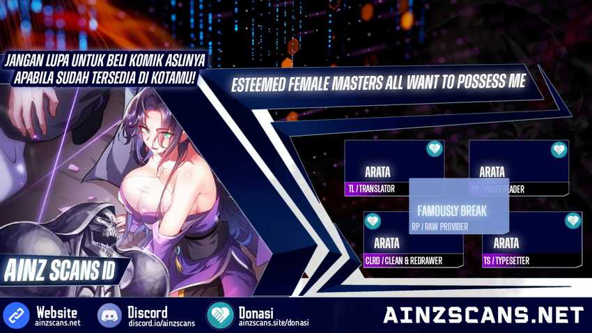 Baca Komik Esteemed Female Masters All Want to Possess Me Chapter 15 Gambar 1