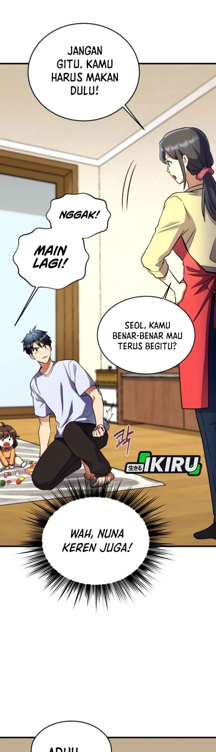 Even the Absolute Being Is a First-Time Dad Chapter 15 Gambar 71