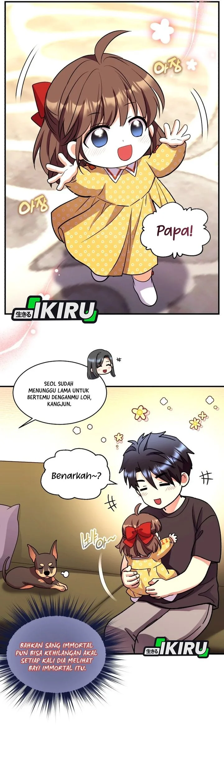 Even the Absolute Being Is a First-Time Dad Chapter 21 Gambar 69