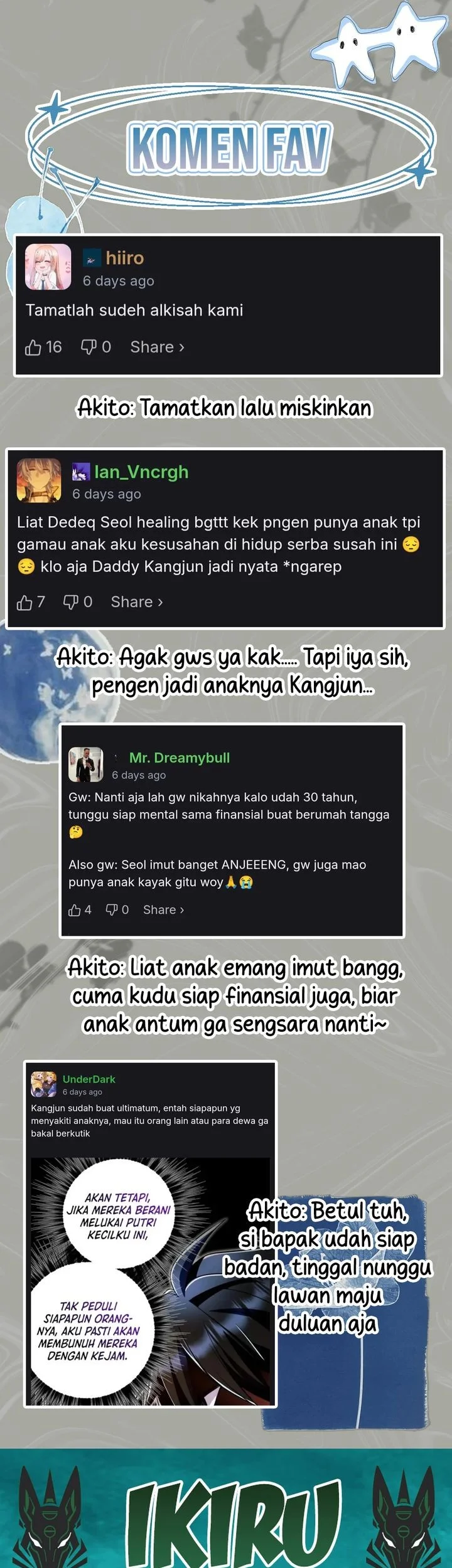 Even the Absolute Being Is a First-Time Dad Chapter 34 Gambar 77